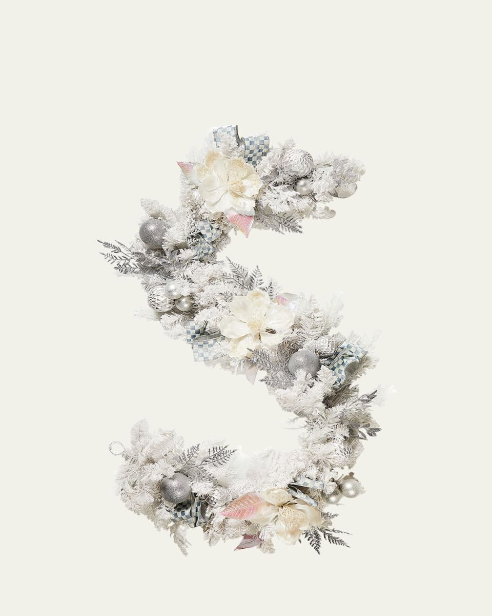 Crystal Palace Illuminated White Garland